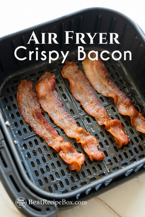 How to Cook Bacon in Air fryer for Crispy Air Fried Bacon Recipe | @bestrecipebox