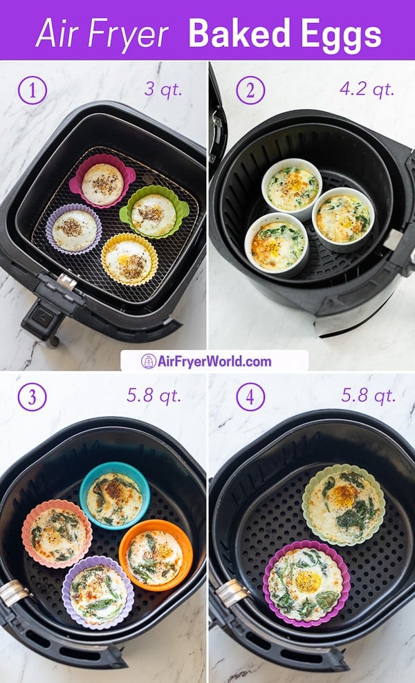 Air Fryer Baked Eggs Recipe in Air Fryer KETO Best Recipe Box