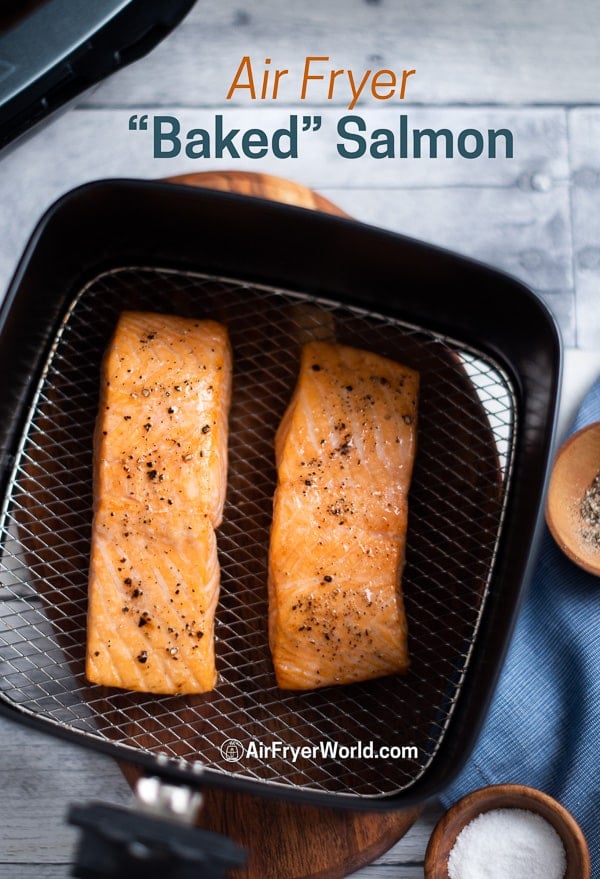 Easy Homemade Air Fry Salmon with Skin 2023 - AtOnce