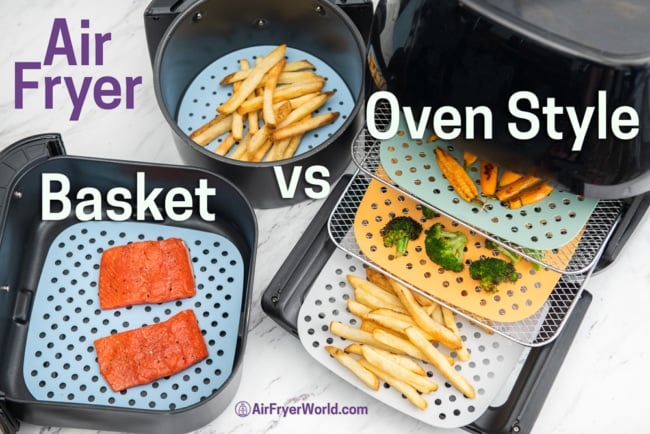 air fryer oven vs air fryer basket 