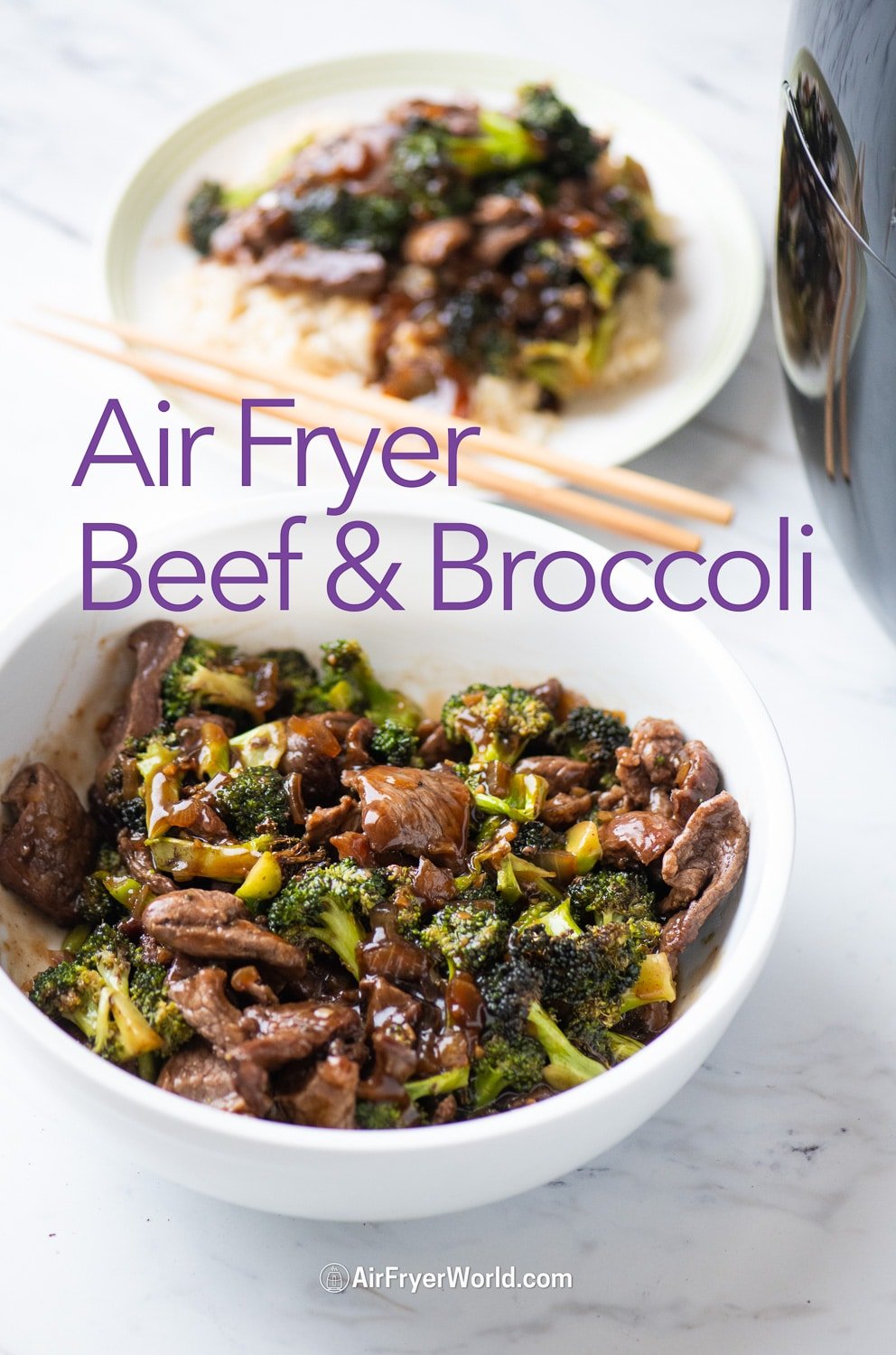 Air Fryer Crispy Beef and Broccoli Recipe