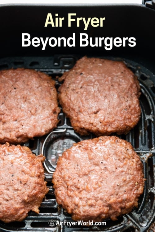 Air Fryer Beyond Burgers 