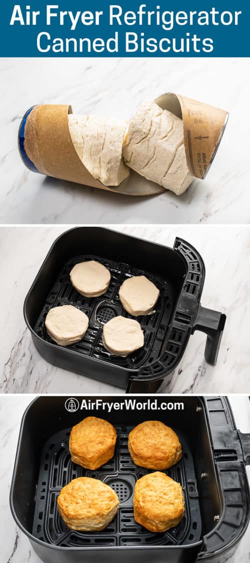 Air Fryer Biscuits (Pillsbury Grans Canned Biscuits)