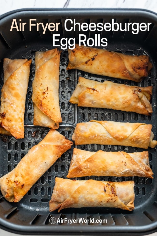 Air Fryer Frozen Egg Rolls: Crispy Delights in Minutes!