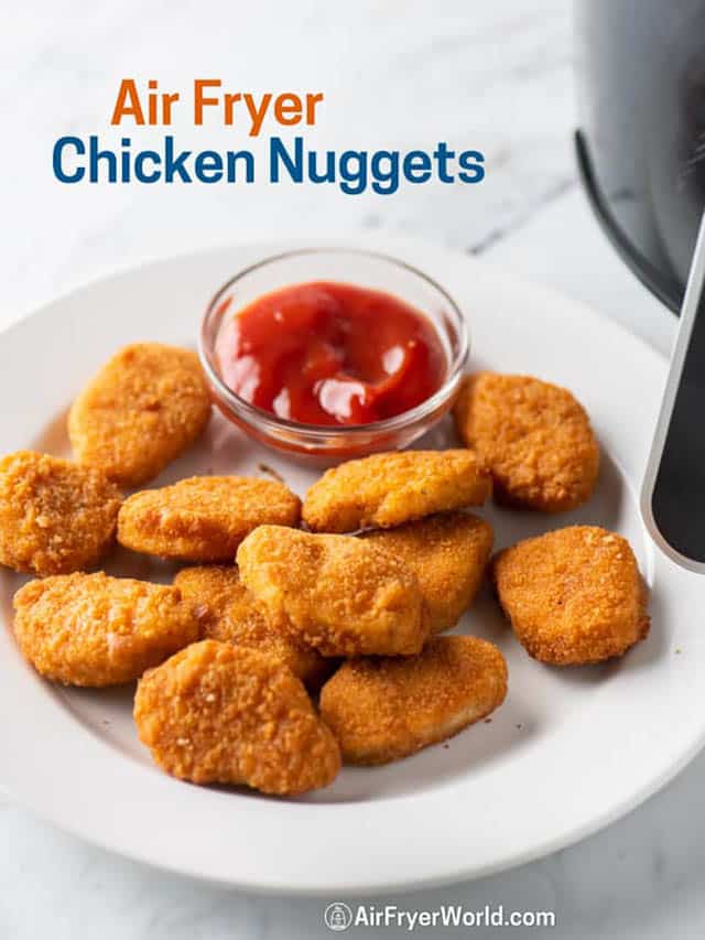 Air Fryer Frozen Chicken Nuggets Recipe - Air Fryer World