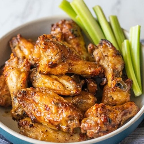 Air Fryer Frozen Chicken Wings (Small Batch)