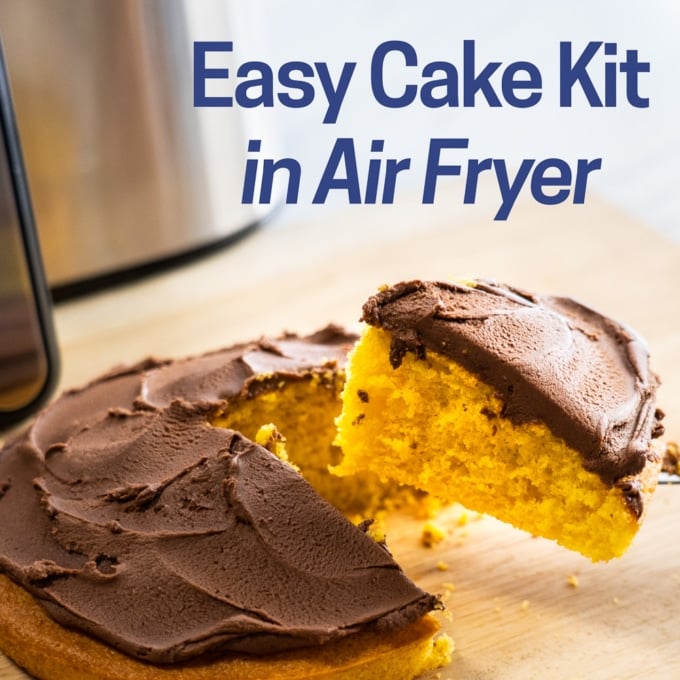 Air Fryer Easy Cake Kit from Duncan Hines Air Fryer World