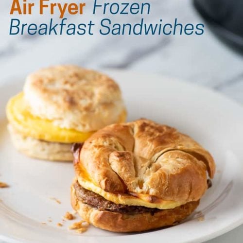 Easy Air Fryer Breakfast Sandwiches - My Air Fryer Kitchen