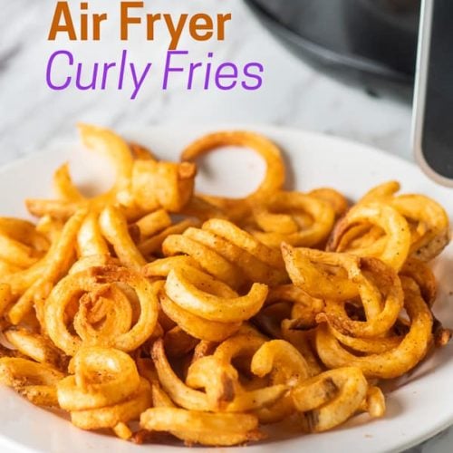 Air Fryer Frozen Curly Fries from Frozen EASY | Air Fryer World