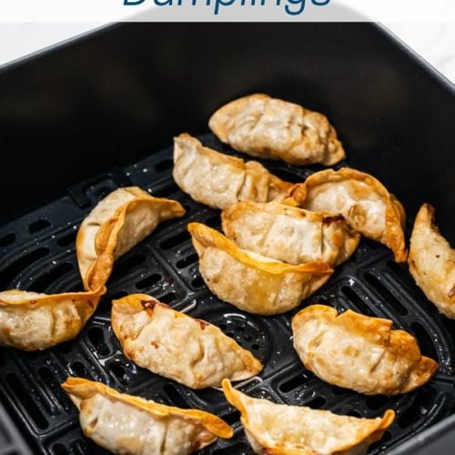 Air Fryer Frozen Dumplings Gyoza Potstickers