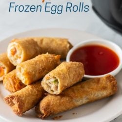 Air Fryer Frozen Egg Rolls or Frozen Spring Rolls | AirFryerWorld.com