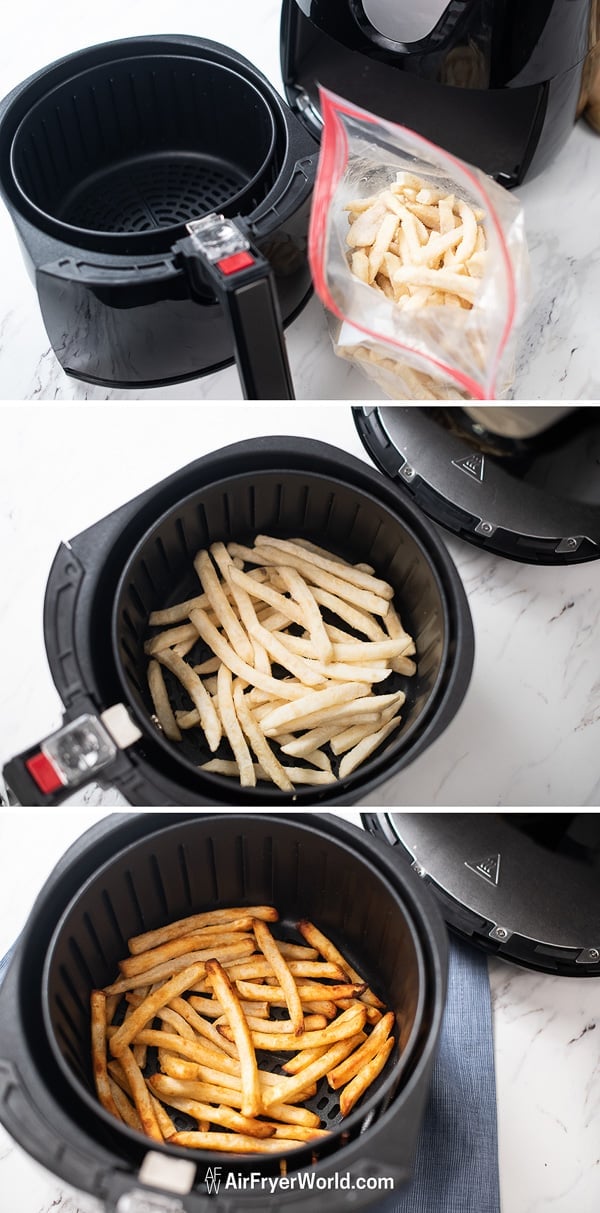 Air Fried French Fries step by step photos