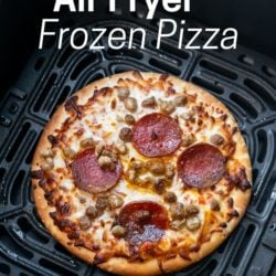 Air Fried Frozen Pizza Recipe in Air Fryer | AirFryerWorld.com