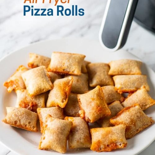 Air Fried Pizza Rolls From Frozen Cripsy And Easy Air Fryer World