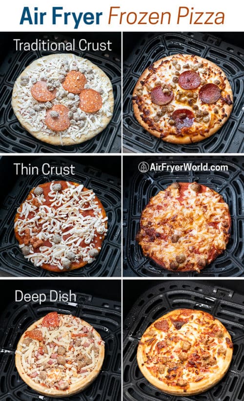 The Best Air Fryer Pizza - The Petite Cook™