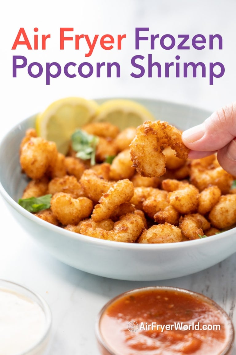 Air Fryer Frozen Popcorn Shrimp in 8-10 minutes | Air Fryer World