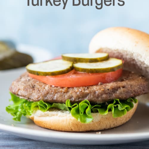 Original Seasoned Frozen Turkey Burgers