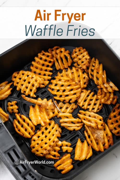 Air Fryer Waffle Fries with Time and Temp Air Fryer World