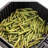 Air Fried Green Beans Recipe in Air Fryer | AirFryerWorld.com