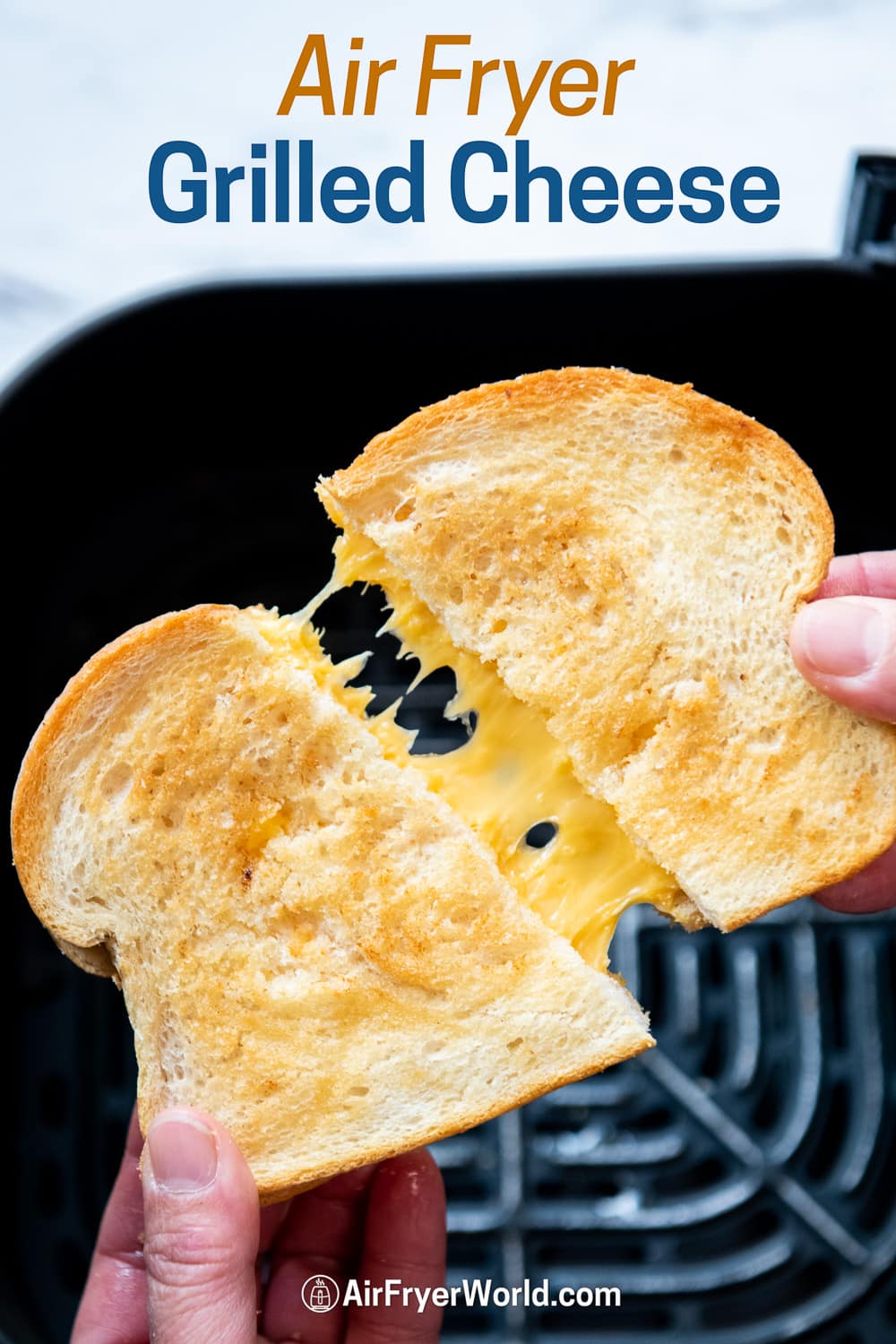 Easy Air Fryer Grilled Cheese Sandwich in Air Fryer | Air Fryer World
