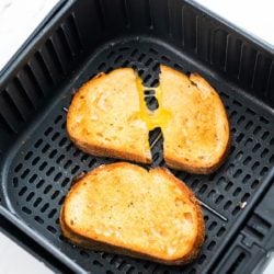 How to Cook Air Fried Grilled Cheese Recipe in Air Fryer | AirFryerWorld.com
