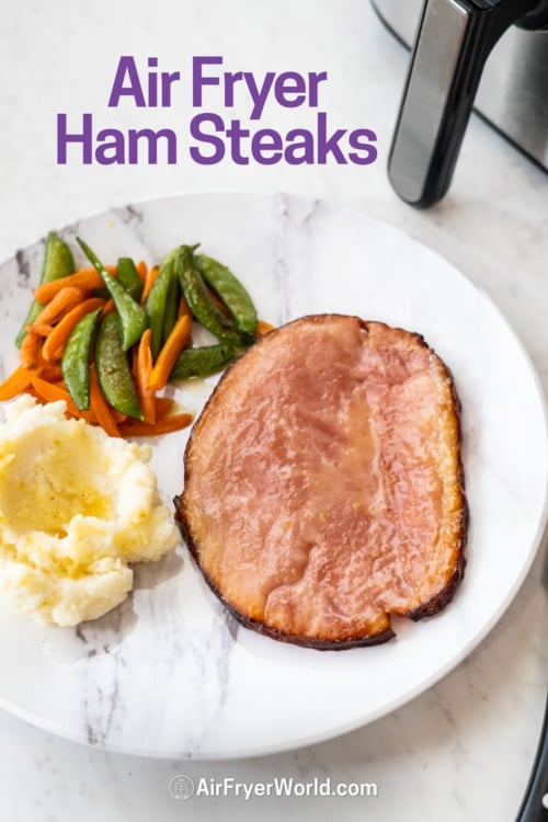 air fryer ham steaks