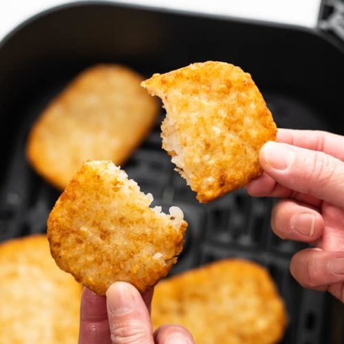 Frozen Hash Browns in Air Fryer (Trader Joe's Patties) - Home-Cooked Roots