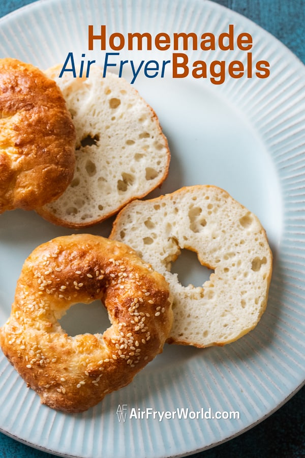 How to Cook Air Fried Bagels Recipe in Air Fryer | AirFryerWorld.com