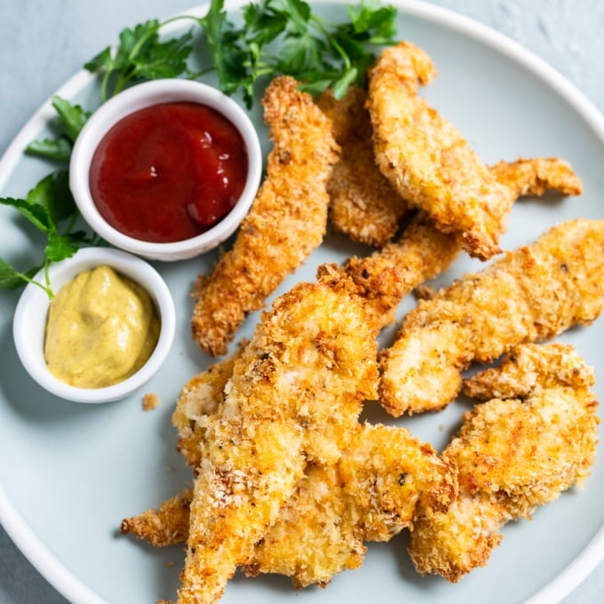 Air Fryer Chicken Strips CRISPY TENDERS EASY Air Fryer World