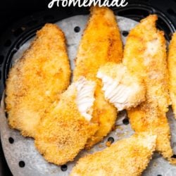 Air Fryer Fish Fillet or fish filet recipe that's air fried | Air Fryer World