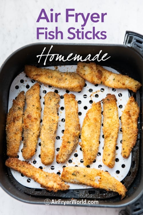 cooked air fryer fish sticks recipe 