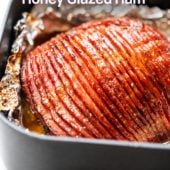 Air Fryer Honey Glazed Ham Recipe | AirFryerWorld.com