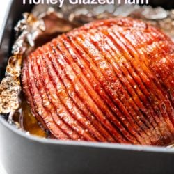 Air Fryer Honey Glazed Ham Recipe | AirFryerWorld.com