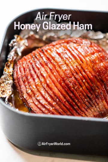 glazed ham wrapped in foil 