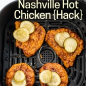 Air Fryer Nashville Hot Chicken {Hack}