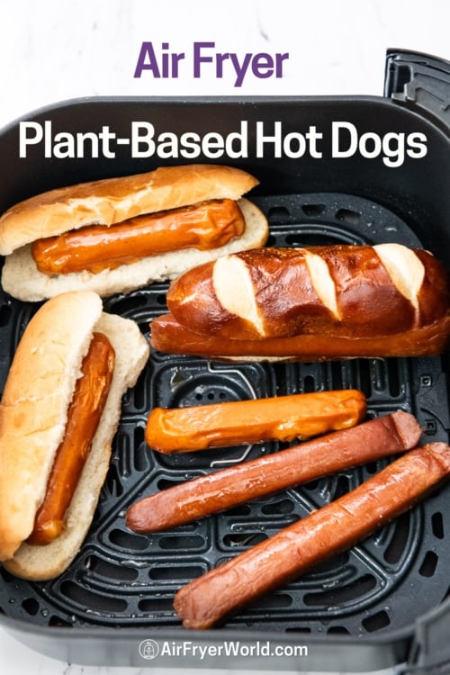 Air Fryer Hot Dogs - Dinners, Dishes, and Desserts