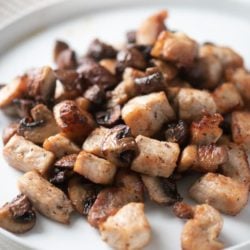 Air Fryer Pork Bites Recipe that's Air Fried | AirFryerWorld.com