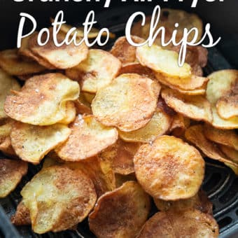 Healthy Air Fryer Potato Chips Recipe | AirFryerWorld.com