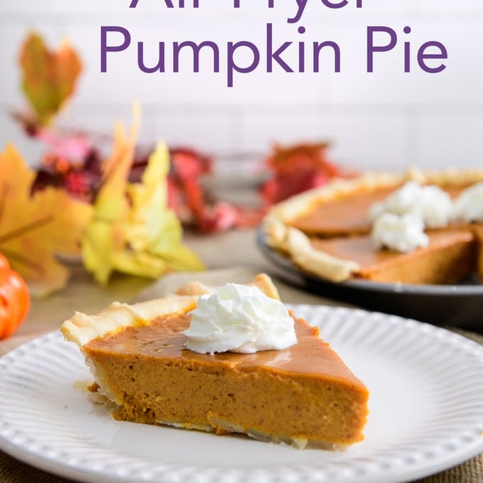 Air Fryer Pumpkin Pie Recipe | Quick & Easy | Air Fryer World