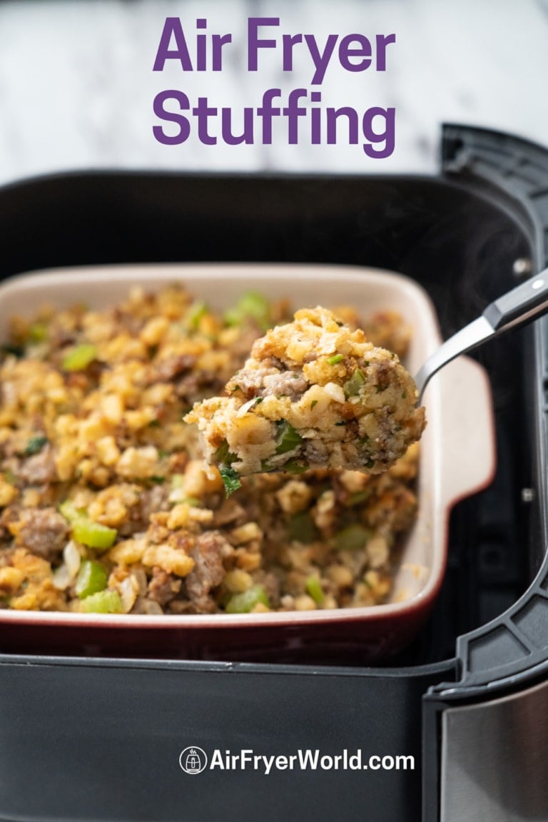 Air Fryer Stuffing Recipe with Sausage Stove Top Air Fryer World