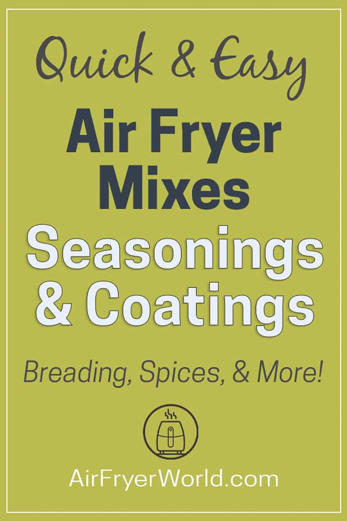 Air Fryer Kitchen Hero Seasoning Set - Artisanal Spice Blends Six Pack