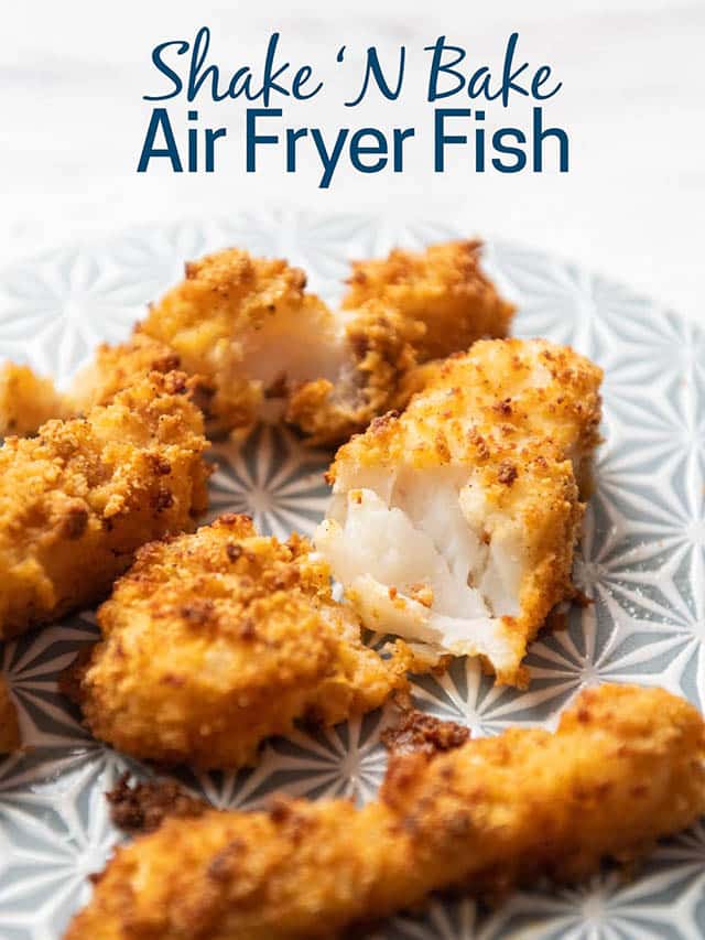 Air Fryer Fish Fillets Shake N Bake Style Recipe