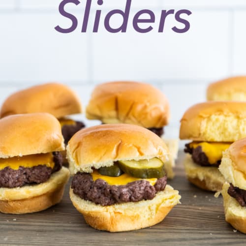 🍔🌬️ Air Fryer Magic: Cheesy Mini Burger Delights!🧀✨