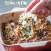 Easy Air Fried Spinach Dip in the Air Fryer | AirFryerWorld.com