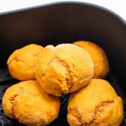 Air Fryer Sweet Potato Rolls Recipe for Buns, Bread with No Yeast | AirFryerWorld.com