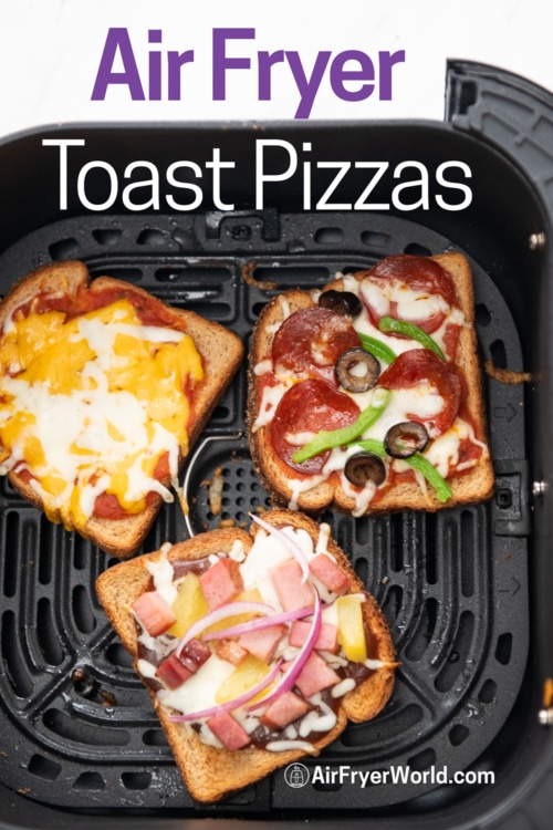 air fried pizza for kids