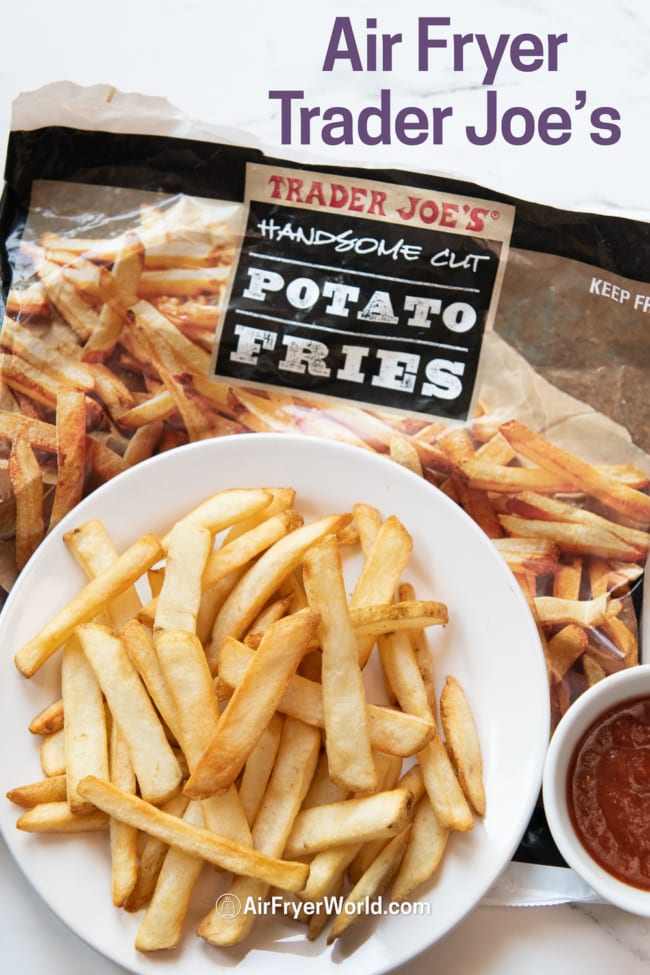 Air Fryer Frozen Shoestring Fries (So Crispy!!!)