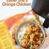 Air Fryer Trader Joe's Mandarin Orange Chicken Recipe- AirFryerWorld.com
