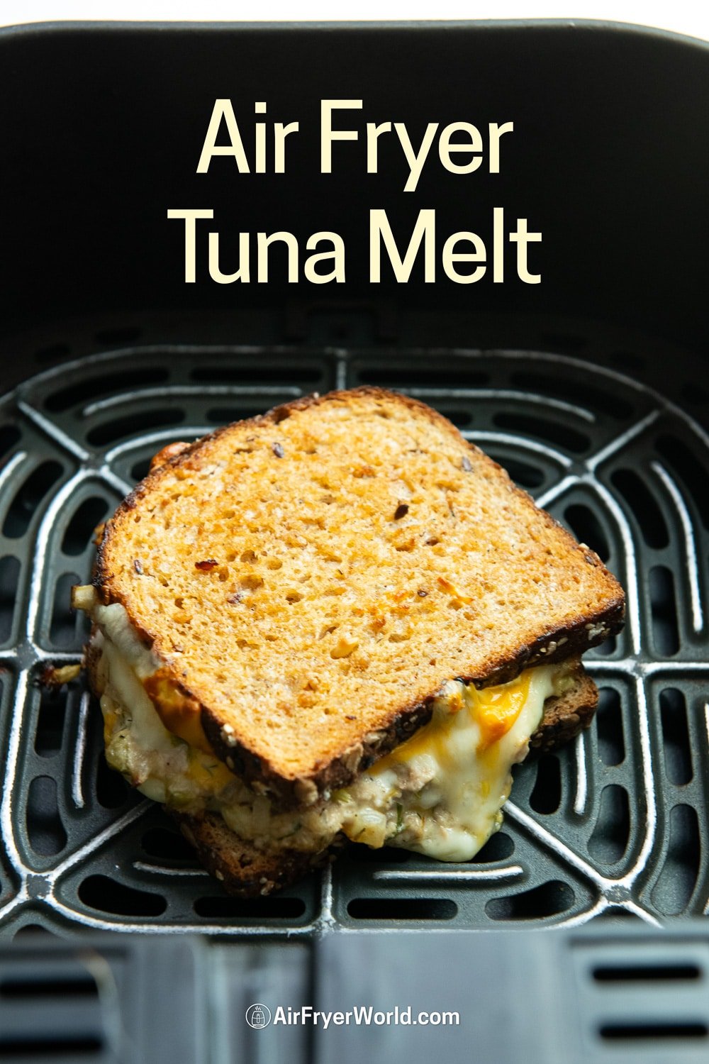 Air Fryer Tuna Melt Sandwich EASY RECIPE Air Fryer World