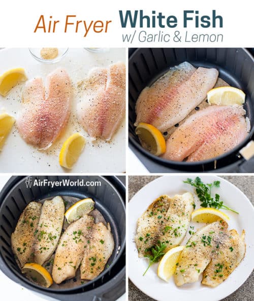 Air fryer white fish recipe KETO LOW CARB Air Fryer World